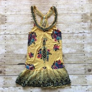 Urban Outfitters Kimchi Blue Floral Tunic Dress S